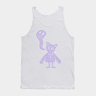 Ghostly Cat Tank Top